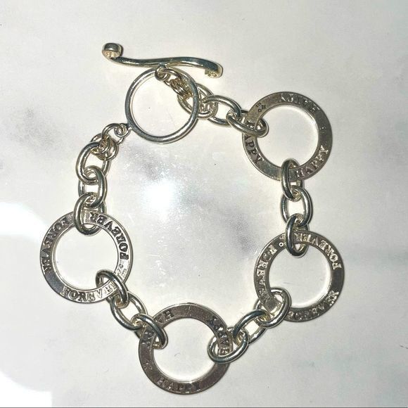 Bella Dolce Jewelry - Bella Dolce, Sterling Silver bracelet, Forever Happy